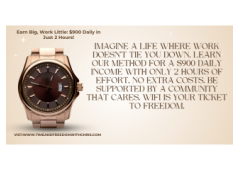 MAKE A 6-FIGURE INCOME WORKING 2 HOURS A DAY!