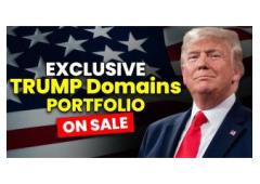 Donald Trump Campaign Domain Names For Sale [22 Domains Portfolio]